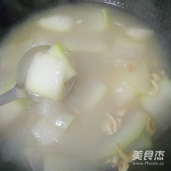 冬瓜海米汤的做法