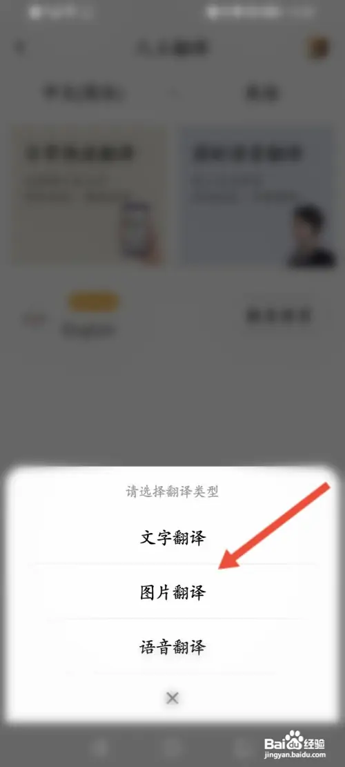 百度翻译APP联系人工译员怎么做