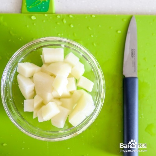 菠菜和土豆怎么做成好吃的米糊