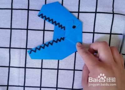霸王龙折纸方法?