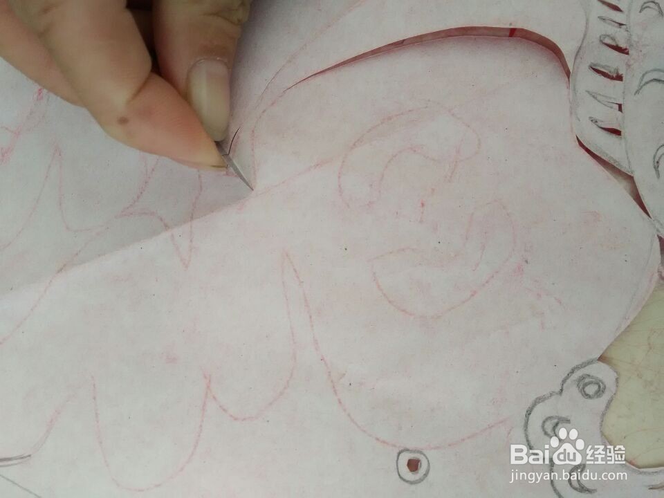 新年剪纸;福字剪纸6;详细教程,轻松学会剪纸