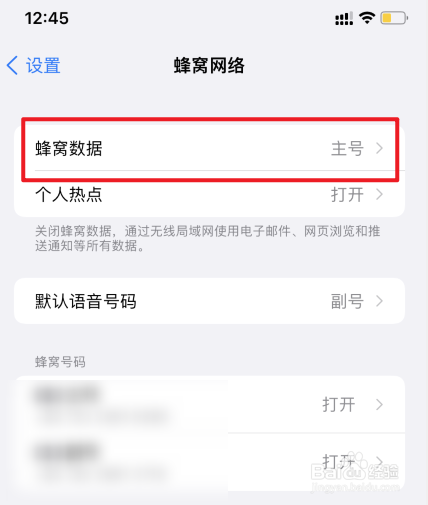 苹果双卡怎么设置流量用哪个卡