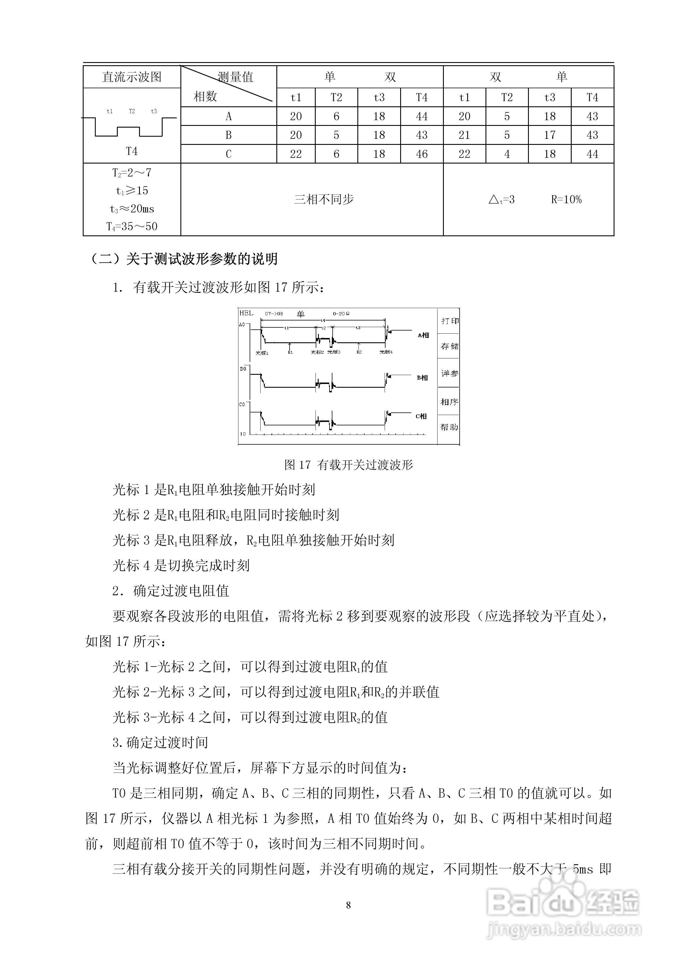 TE2060 变压器有载分接开关测试仪说明书