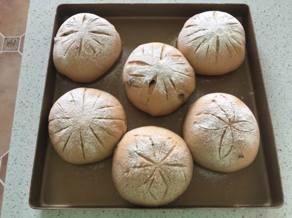 红糖蔓越莓软欧