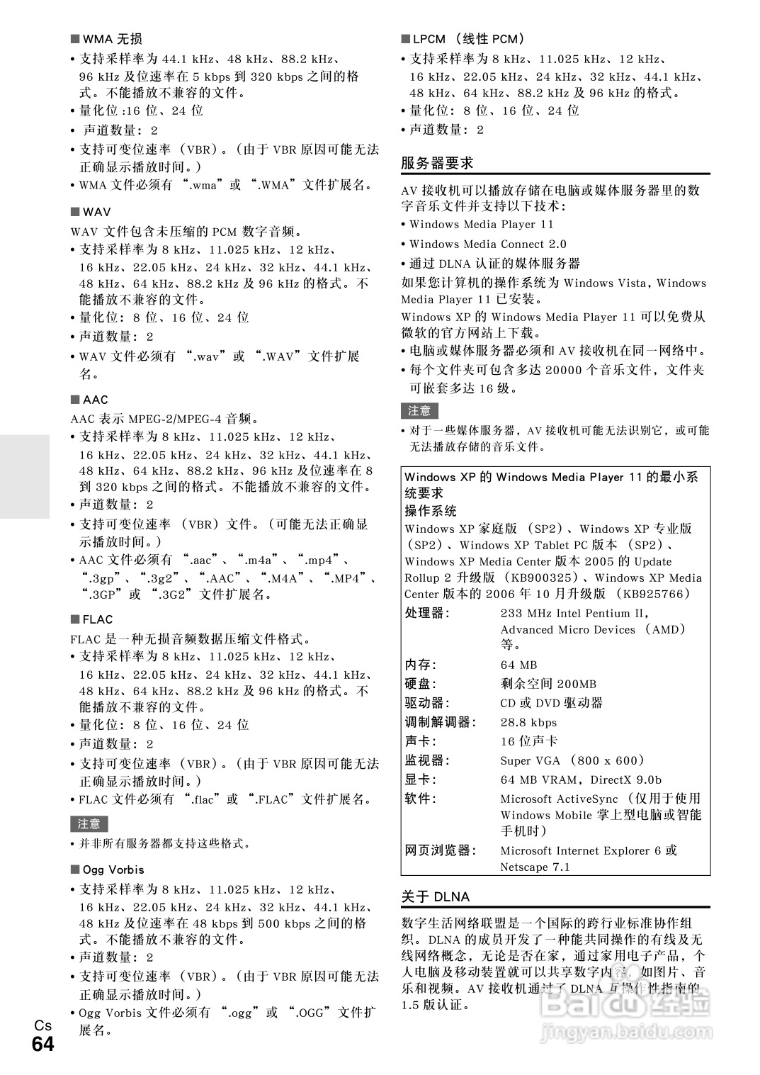 安桥TX-NR708接收机使用说明书:[4]