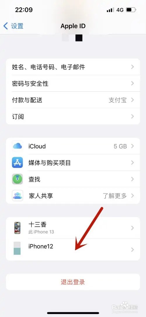 苹果手机如何清除登录过的id