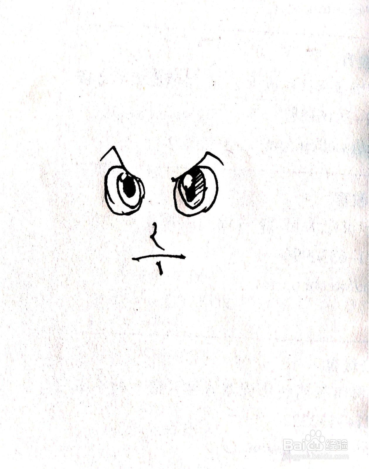 《全职猎人》系列之杰·富力士简笔画