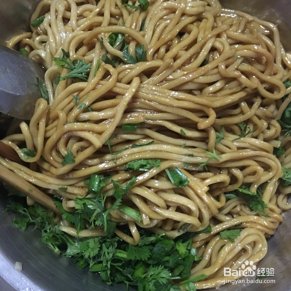 厨爸教你做葱油拌面