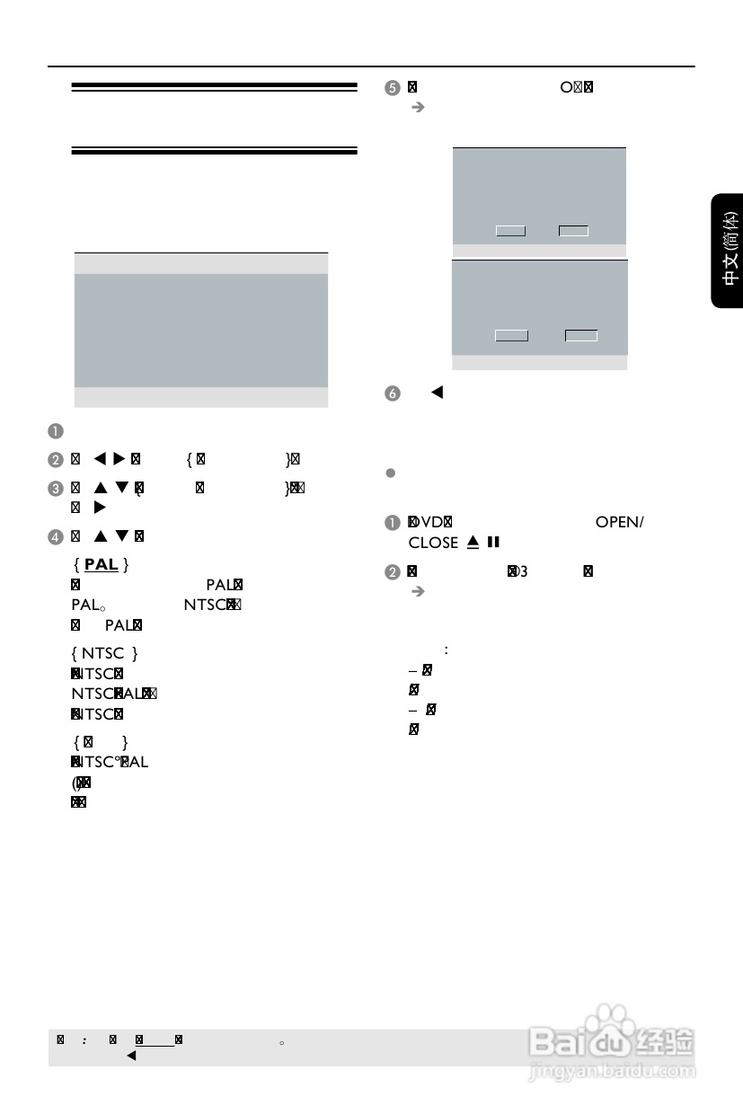 飞利浦DVP3156/93 DVD播放机使用说明书:[1]