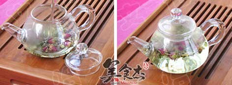排毒清脂花草茶