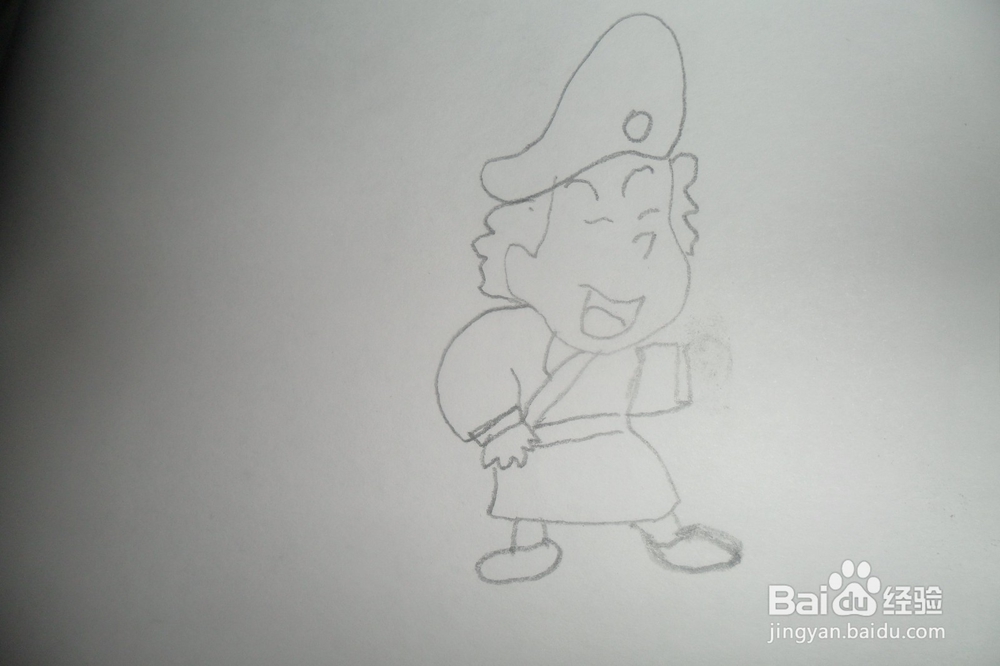 济公的简单画法