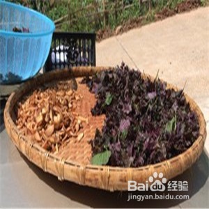紫苏桃子干的做法