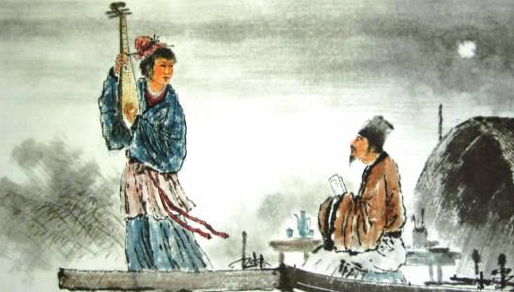 浔阳江头夜送客 出自