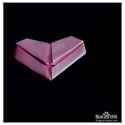 折纸爱心 图解：[7]双面心