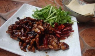 香辣肉丝的做法