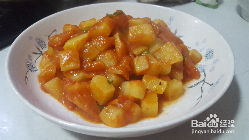 自制番茄烧土豆