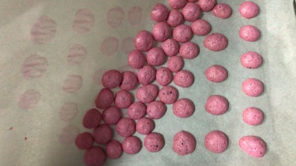 无糖火龙果蛋白溶豆