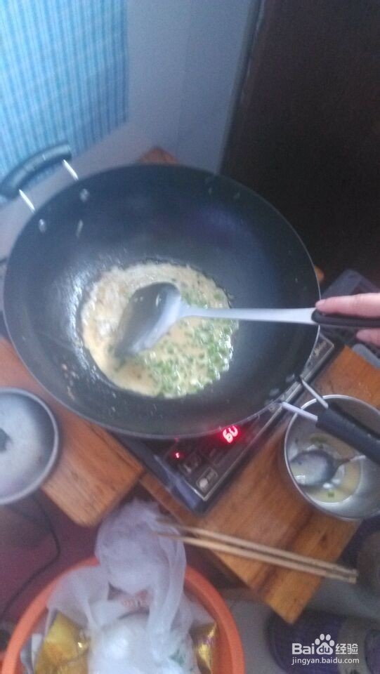 美食制作之红薯粉蛋饼
