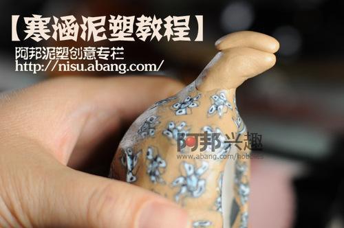怎样用软陶把鸡蛋壳制作成袋鼠名片夹