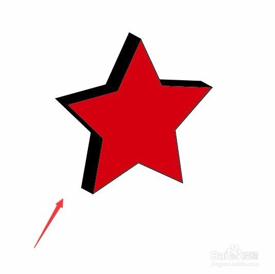 AI如何制作立体星形