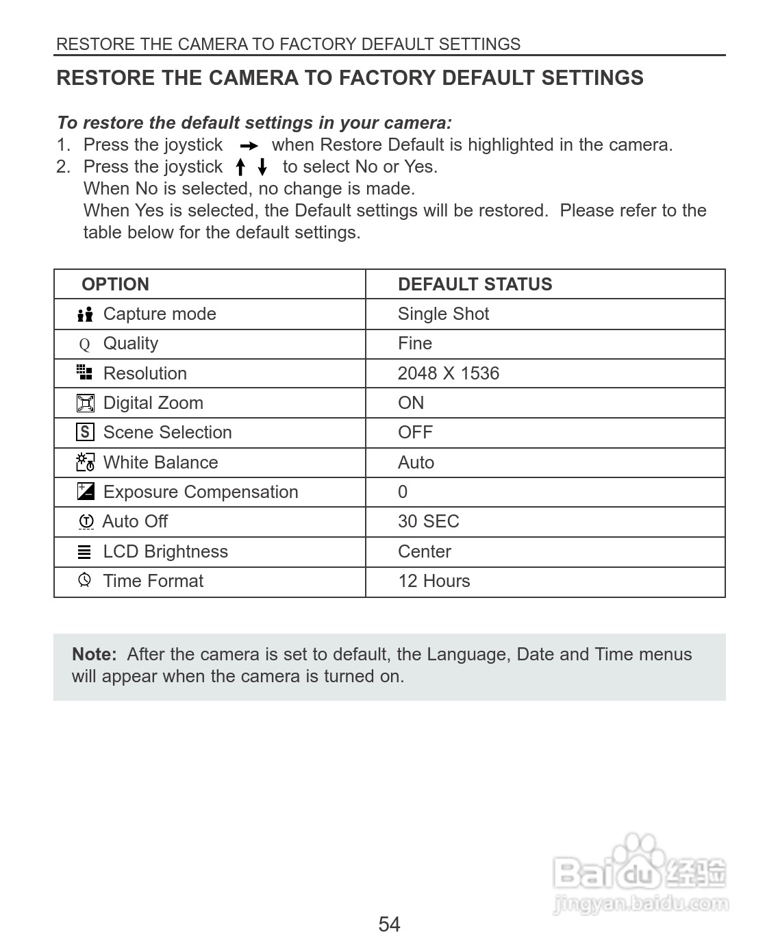 Rollei dc3100型数码相机说明书:[6]