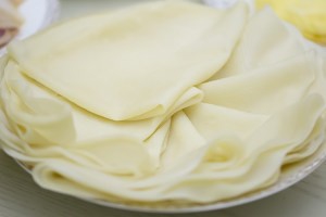 荷叶水单饼春饼卷饼皮