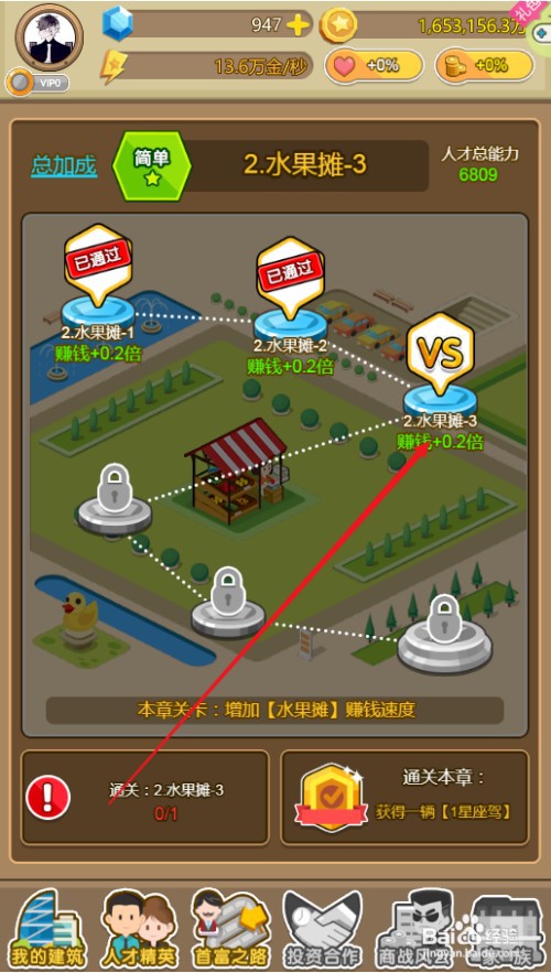 金币大富翁与水果摊老板谈判怎么操作