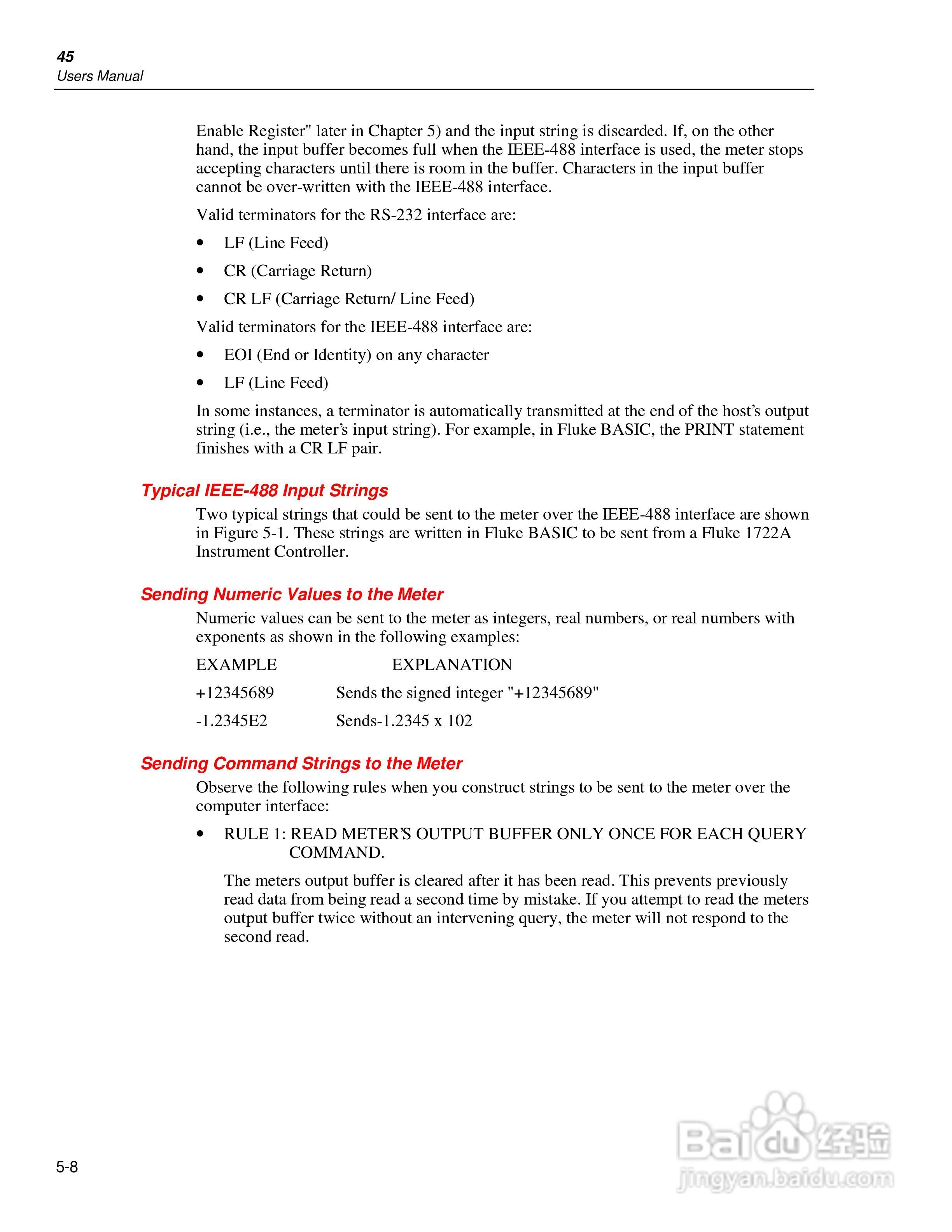 福禄克Fluke45万用表说明书:[7]