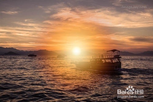 图片没情调？加点霞光吧