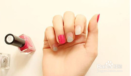 法式雪花美甲教程