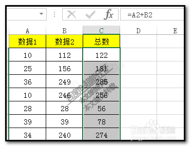 excel如何两列求和?批量求和?