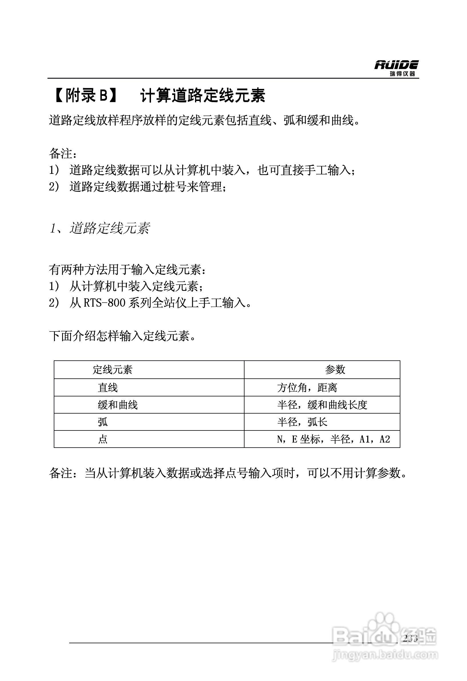 瑞得RTS-862/5R全站仪说明书:[24]