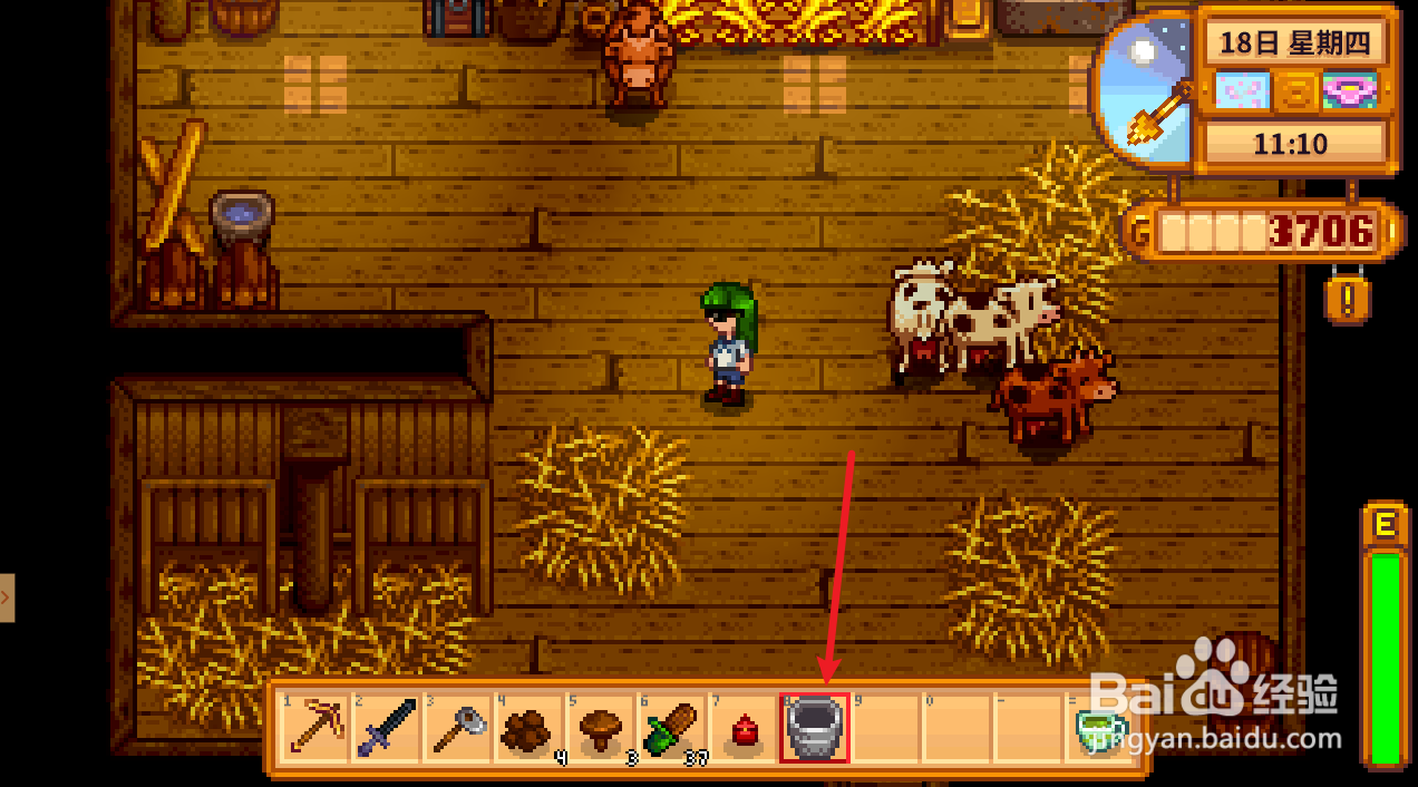 星露谷物语怎么获得牛奶