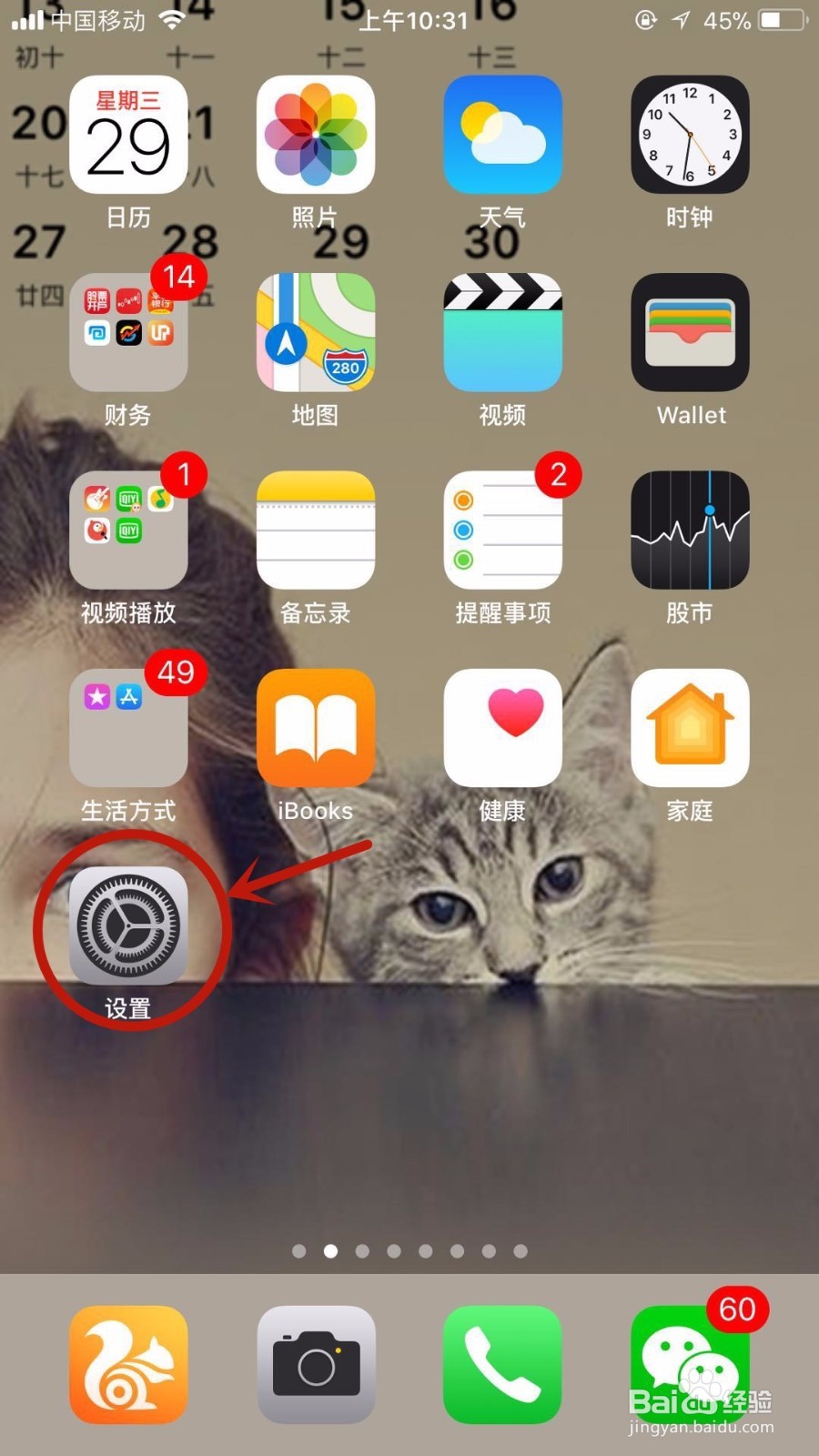 苹果IOS11系统如何开启重启功能?