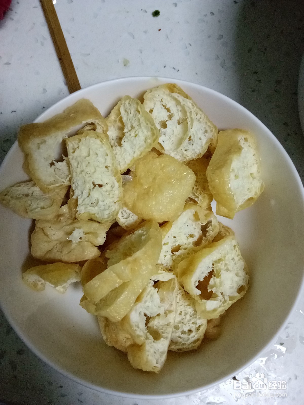 豆泡炒芹菜丝