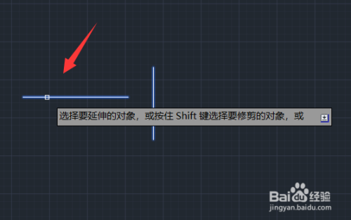 CAD延伸命令怎么用