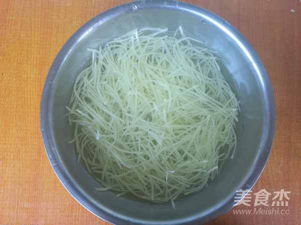 清炒双丝的做法