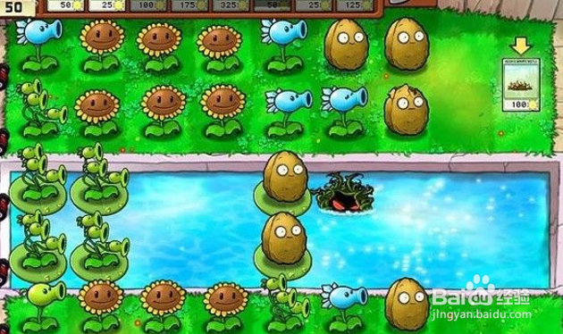 植物大战僵尸泳池5-6关攻略