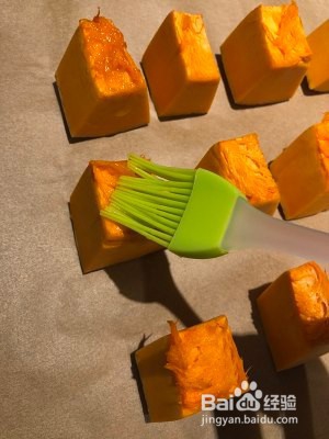 日式烤南瓜的做法