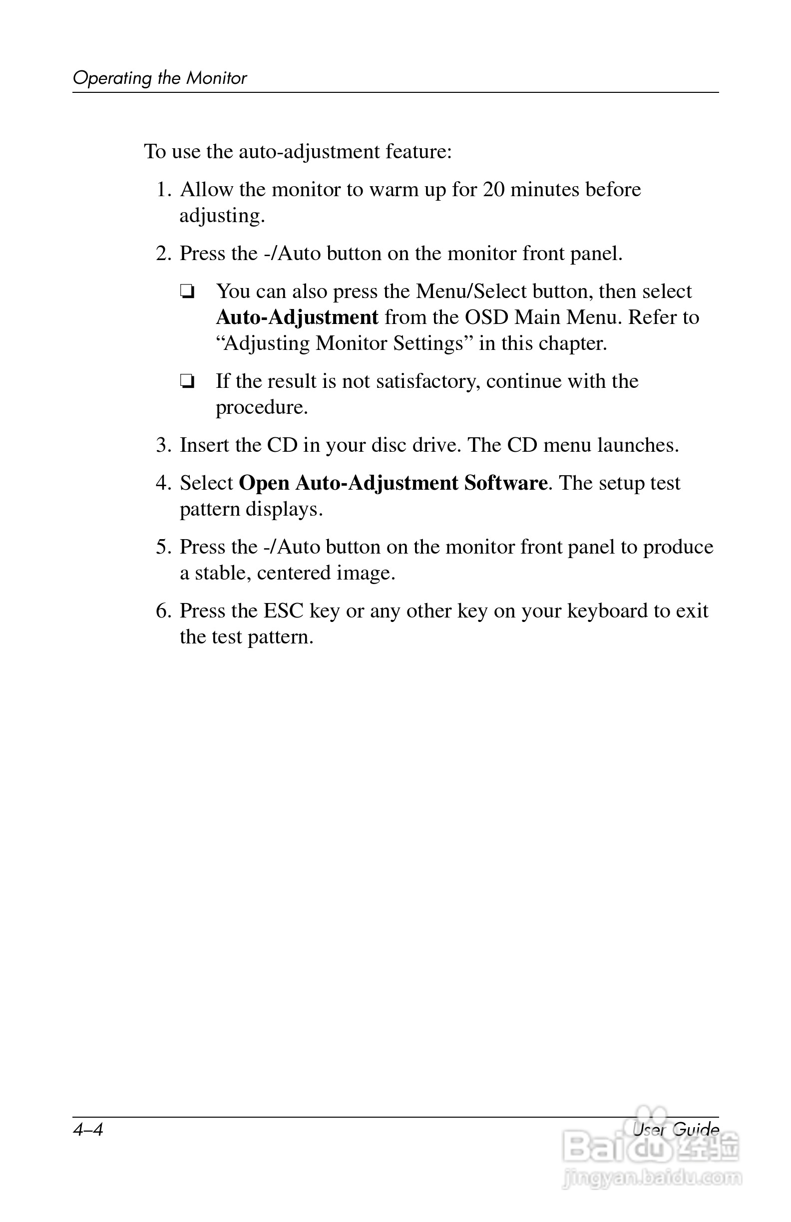 HP LP2065 20/LP2465 24/LCD显示器用户手册:[4]