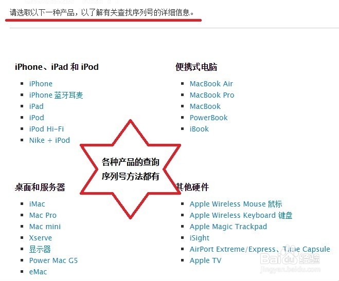 苹果官网怎么查询序列号