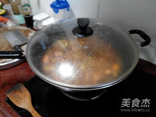 大盘鸡盖面的做法