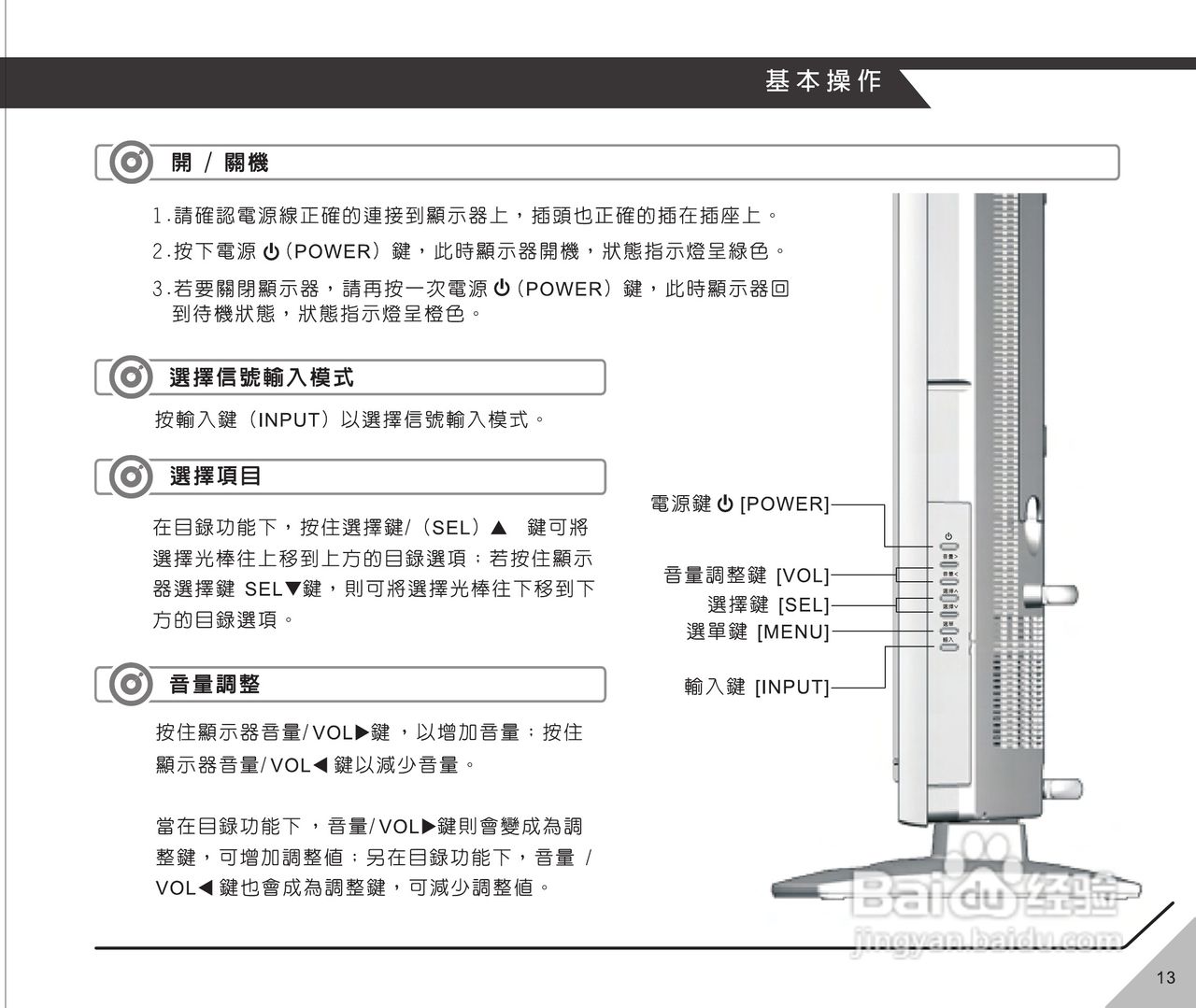 声宝LM-37H512/42H512型LCD液晶显示器说明书:[2]