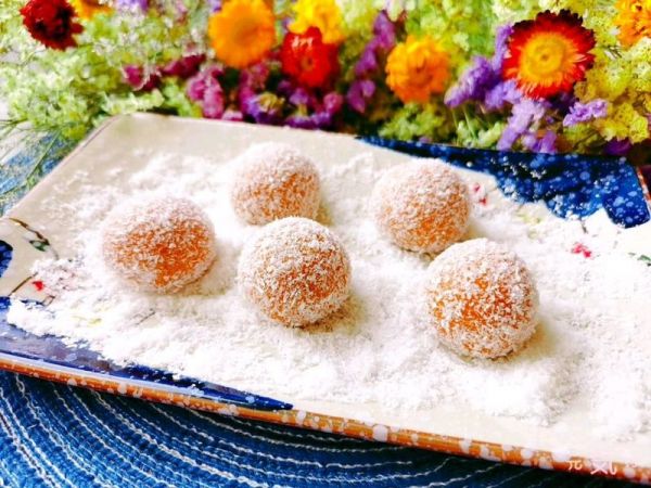 椰香红薯糯米糍