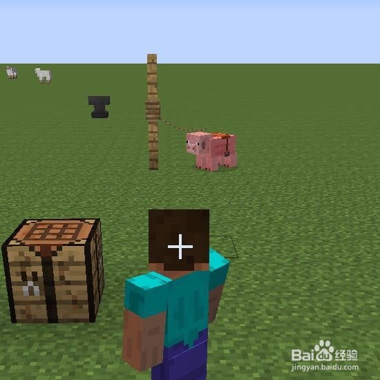 我的世界如何把猪当坐骑