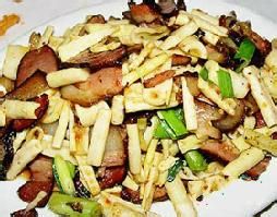 荤菜系列[29]冬笋炒腊肉