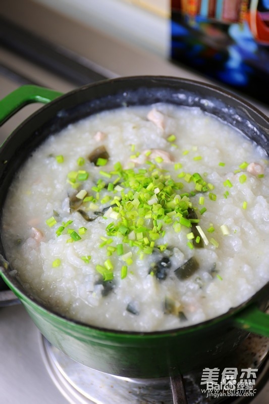 皮蛋瘦肉粥的做法