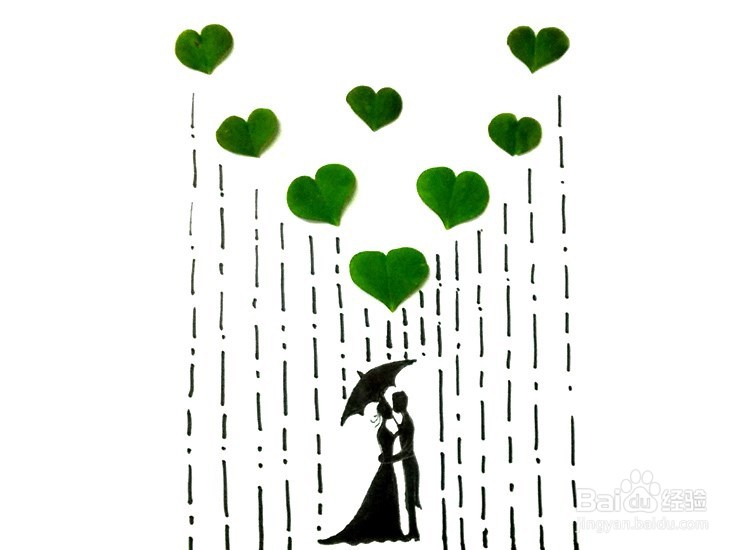 叶子创意画---趣味手工制作