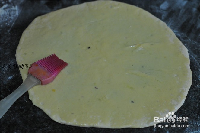 家庭版千层芝麻红薯饼