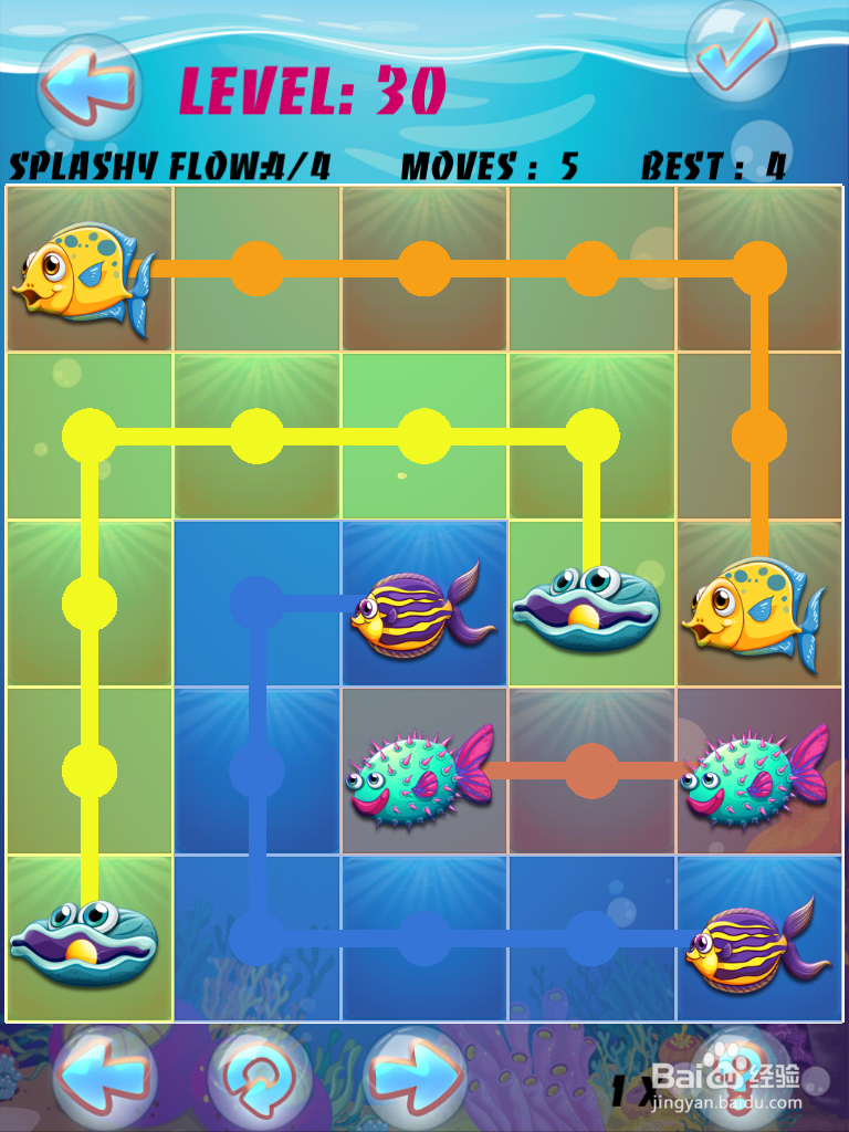 a splashy water safari fish flow游戏攻略1-30